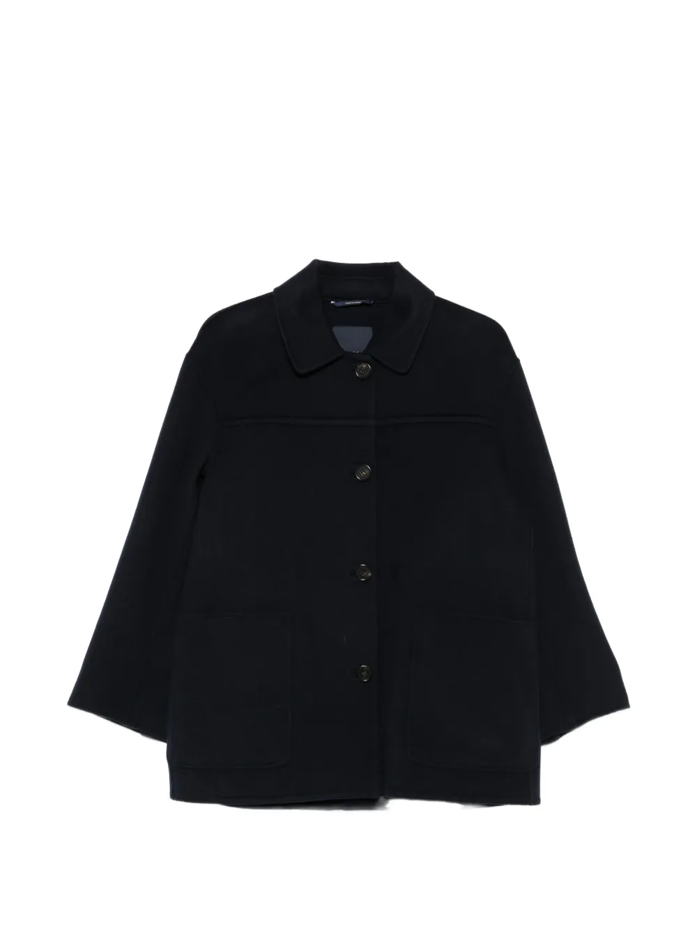 'S Max Mara Smmgiugno button-fastening jacket - Blue