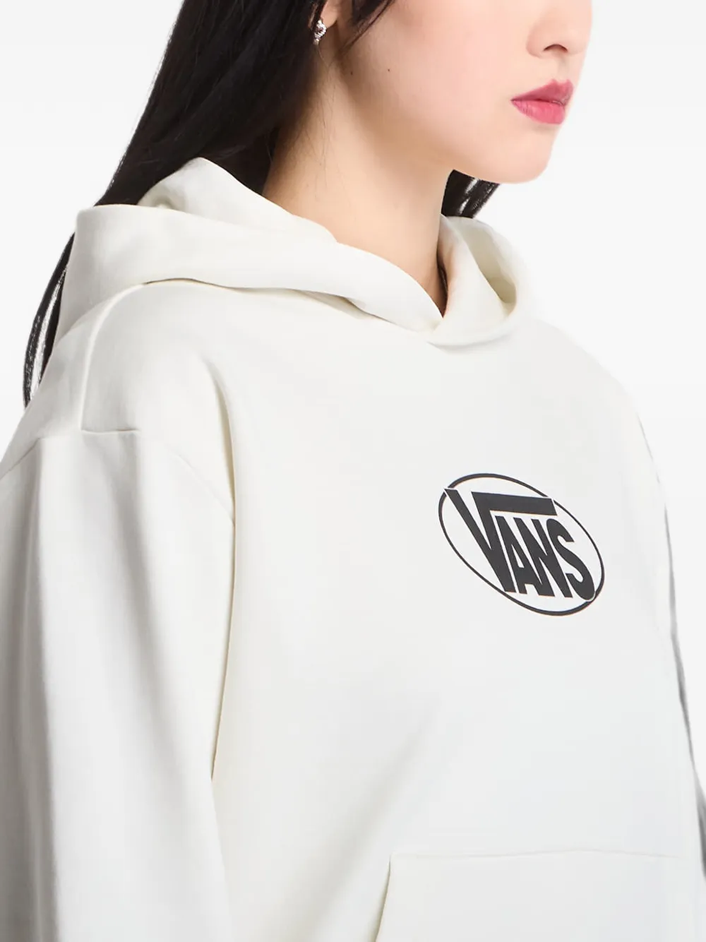 Vans Hoodie met logoprint Wit