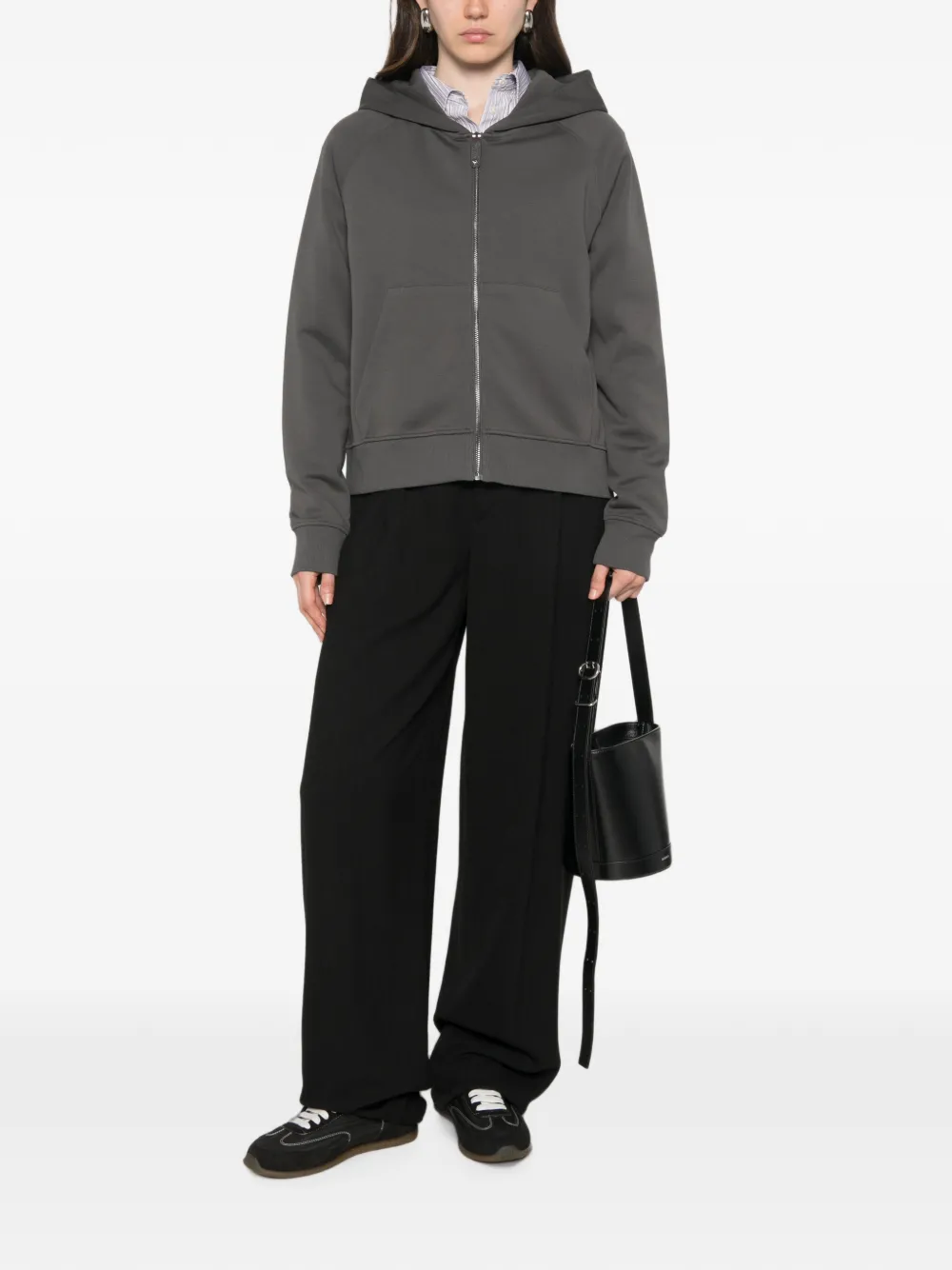 'S Max Mara Hoodie met rits Grijs