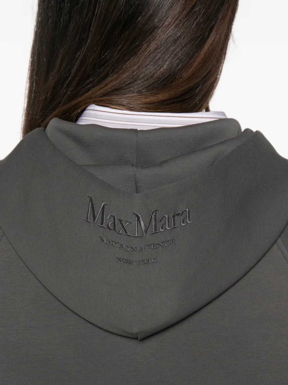 'S Max Mara Hoodie met rits Grijs