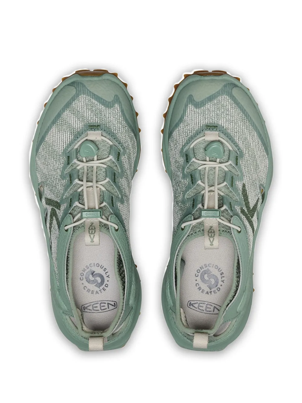 KEEN FOOTWEAR toggle-fastening sneakers Groen