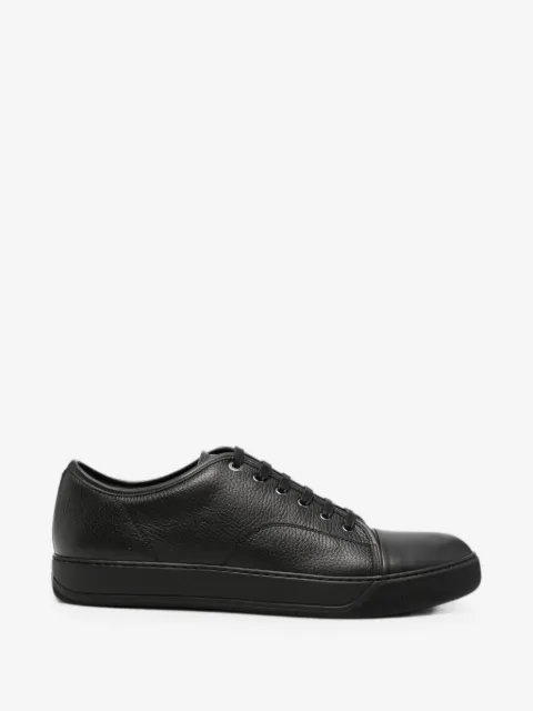 Lanvin grained leather sneakers