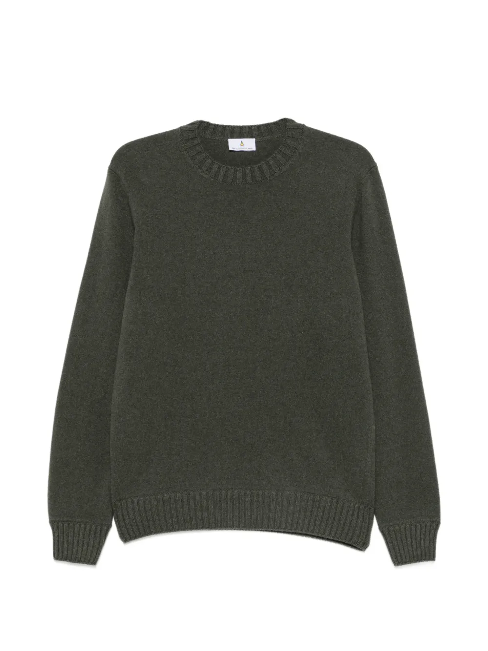 Magazzino Ricambi ribbed-knit crew-neck sweater - Verde