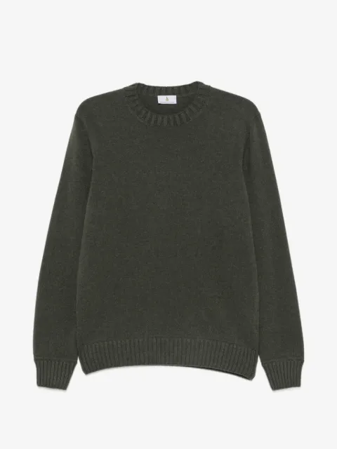 Magazzino Ricambi ribbed-knit crew-neck sweater