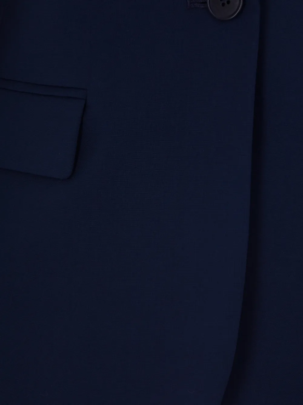 Weekend Max Mara Wollen blazer met enkele rij knopen Blauw