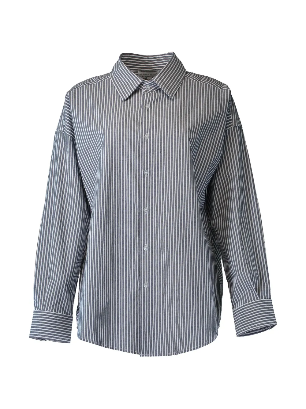 The Lady And The Sailor stripe-pattern shirt - Blu