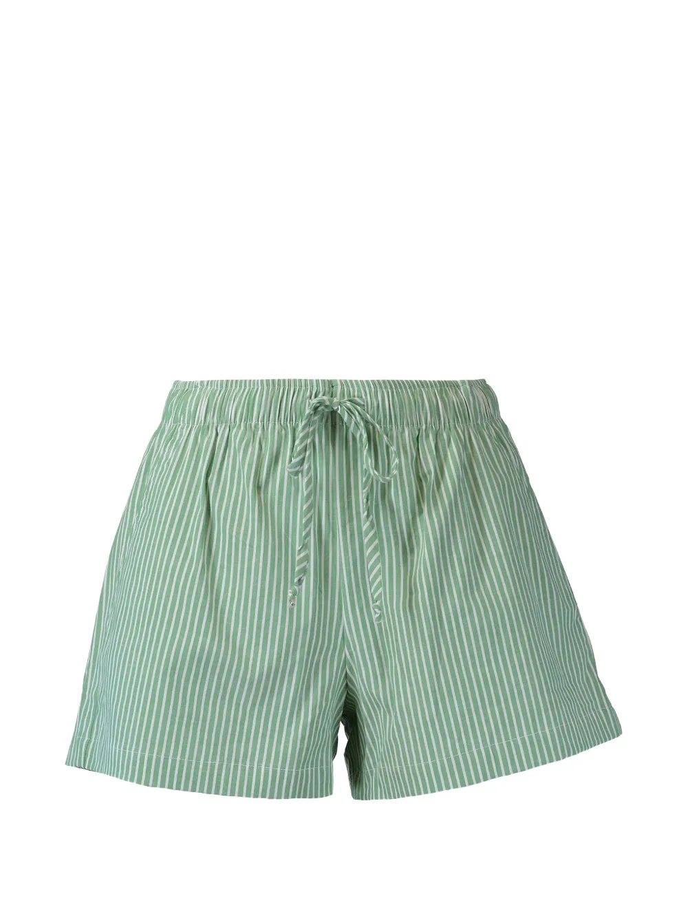 The Lady And The Sailor striped shorts - Verde