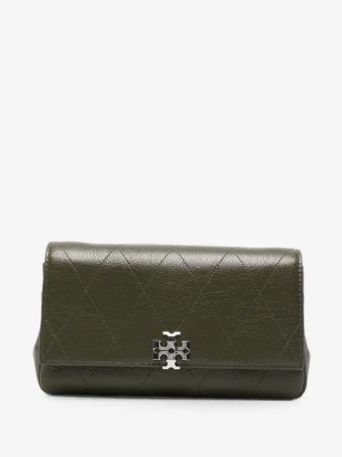 Tory Burch Charlie quilted clutch bag