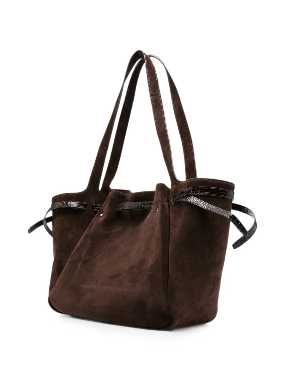 Tory Burch Romy suède shopper Bruin