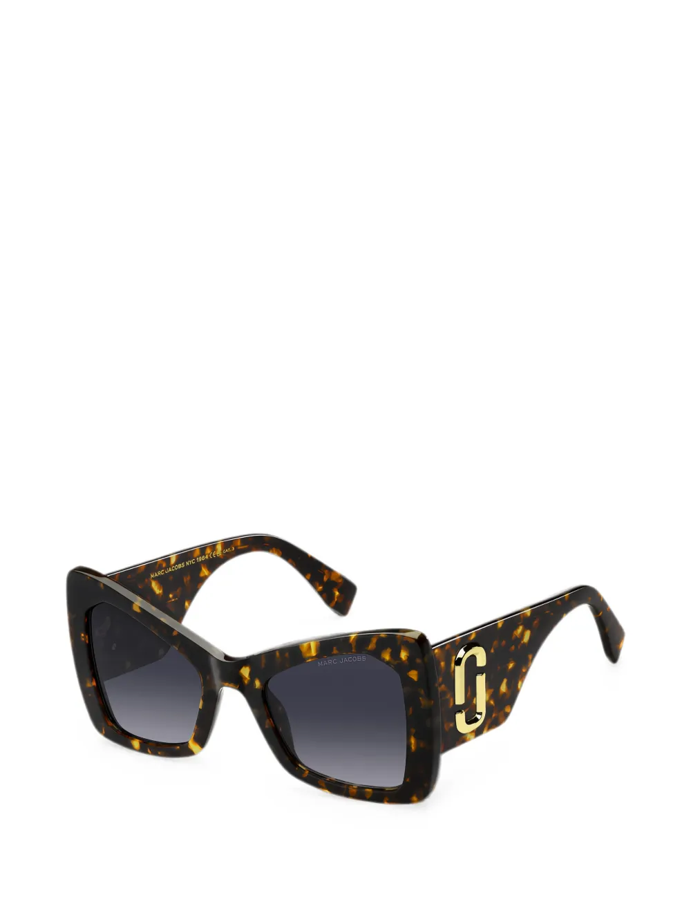 Marc Jacobs Eyewear Zonnebril met schildpadschild-effect Bruin
