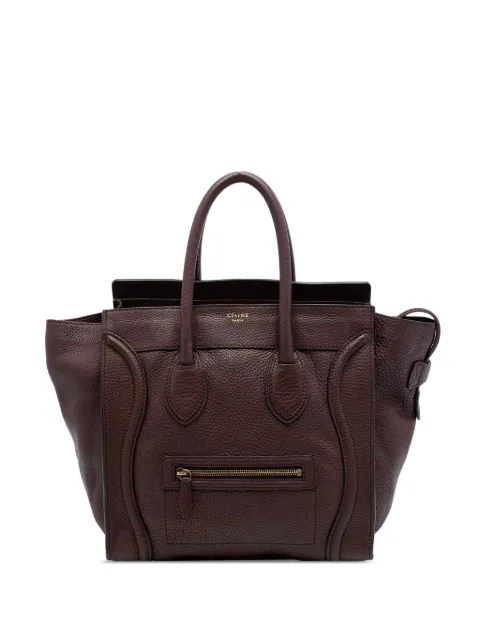 Celine Pre-Owned 2011 Mini Leather Luggage tote bag