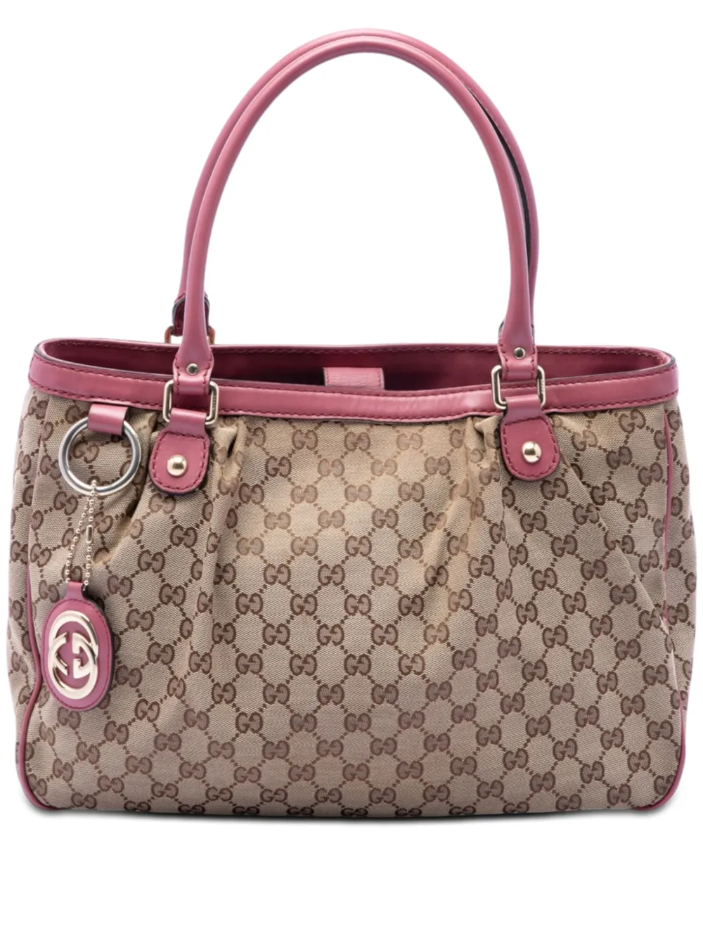 Gucci Pre-Owned 2016-2026 GG Canvas Sukey tote bag - Rosa