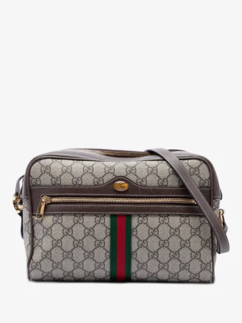 Gucci Pre-Owned 2016-2026 GG Supreme Ophidia crossbody bag