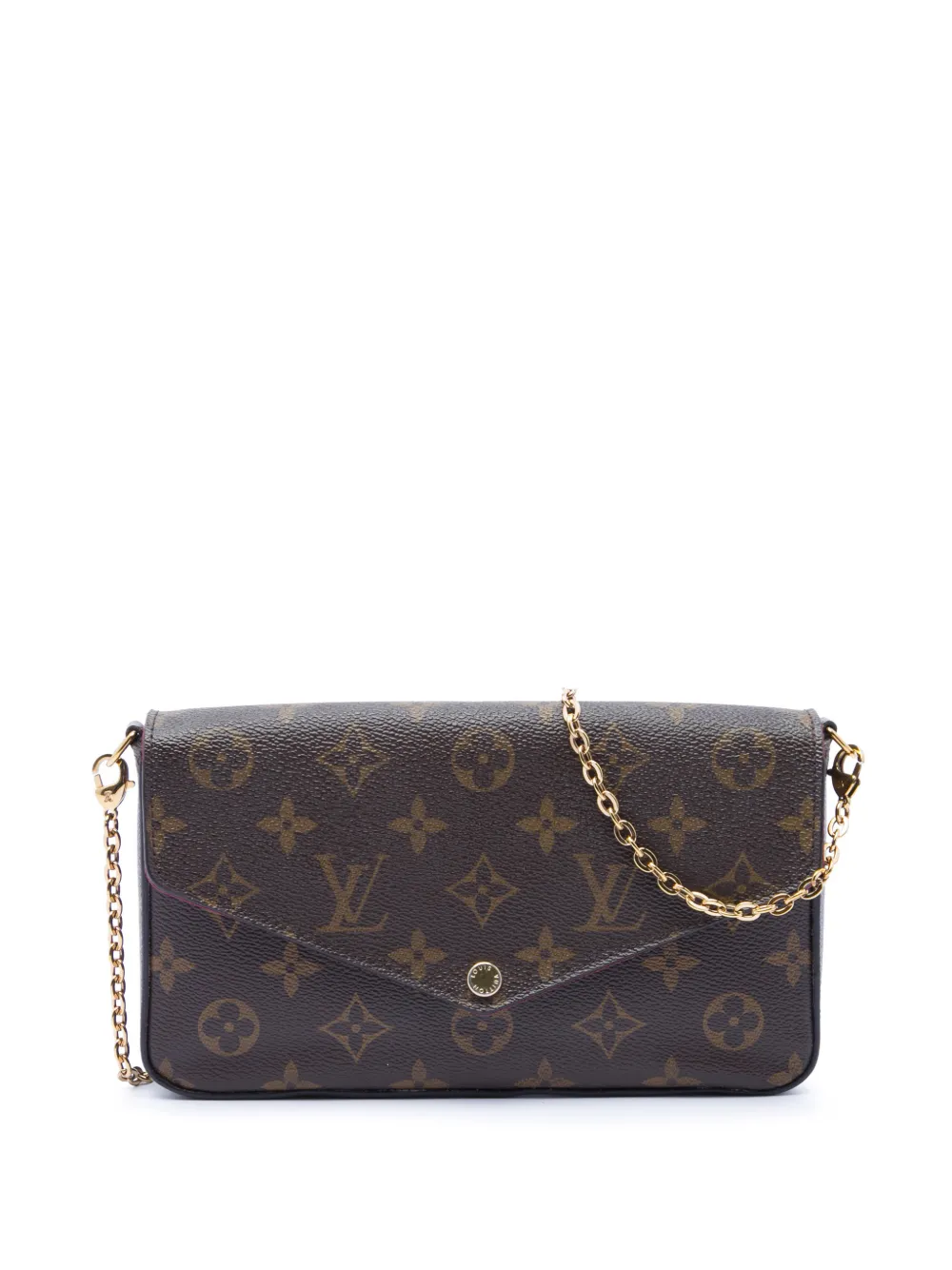 Louis Vuitton Pre-Owned 2016 Monogram Pochette Felicie crossbody bag - Marrone