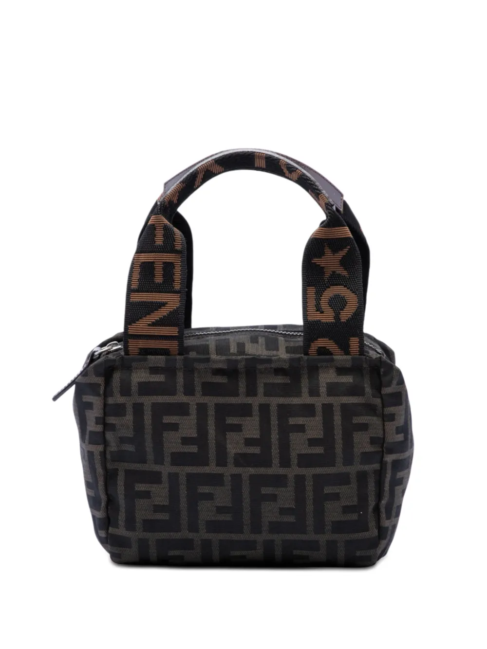 Fendi Pre-Owned 20th Century Mini Zucca Canvas handbag - Marrone