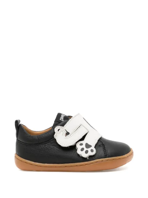 Camper Kids touch-strap leather sneakers