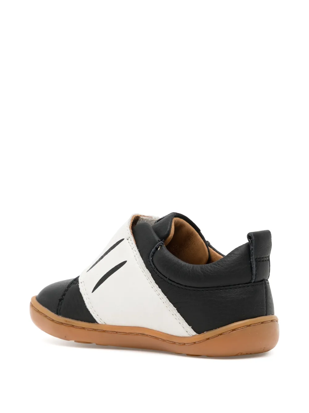 Camper Kids Sneakers met klittenband Zwart