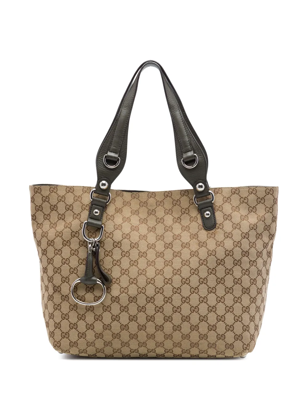 Gucci Pre-Owned 2016-2026 GG Canvas Icon Bit tote bag - Toni neutri