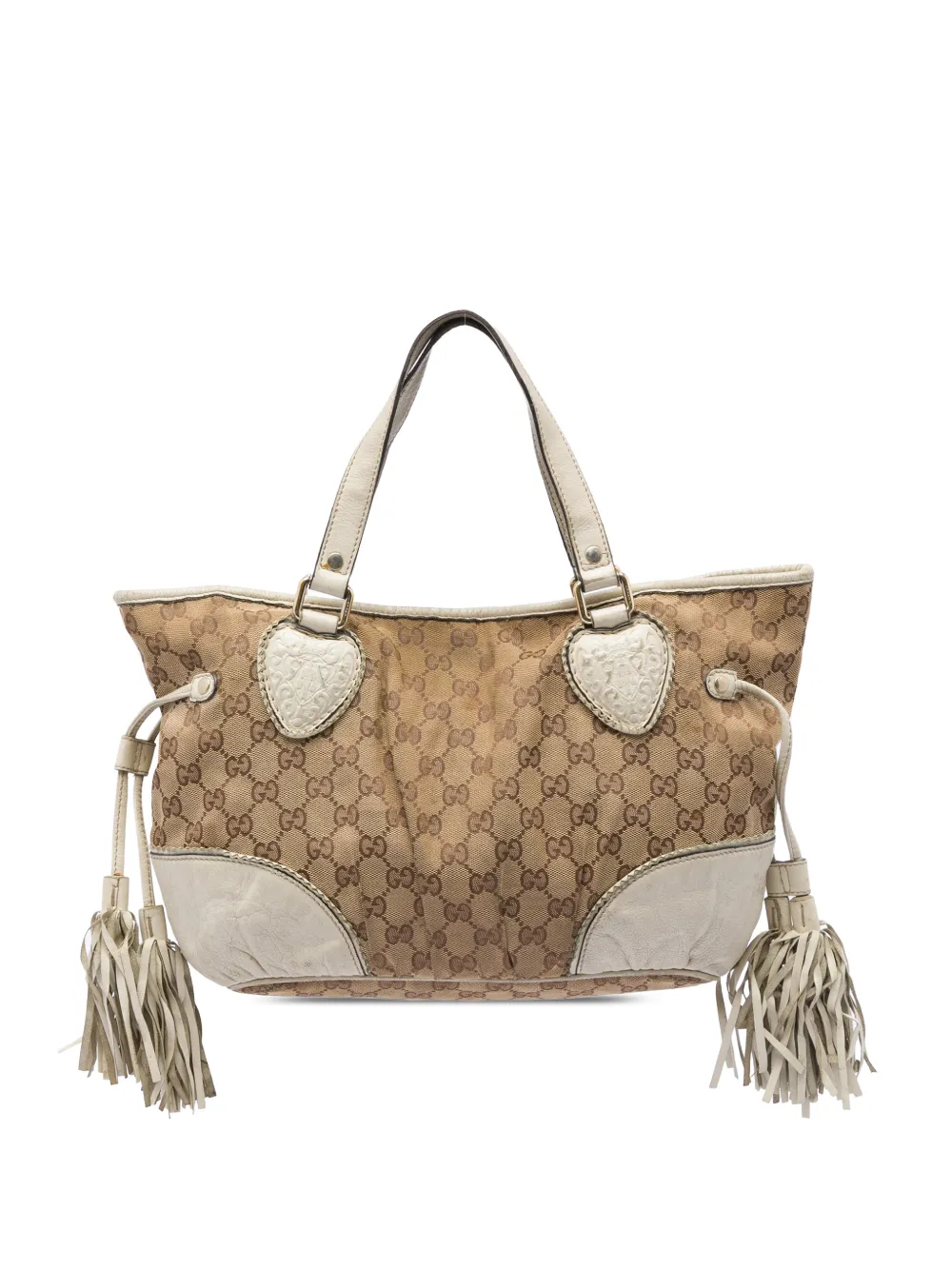 Gucci Pre-Owned 2016-2026 Small GG Canvas Tribeca tote bag - Toni neutri