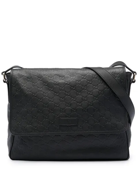 Gucci Pre-Owned 2016-2026 Guccissima Messenger Bag crossbody bag