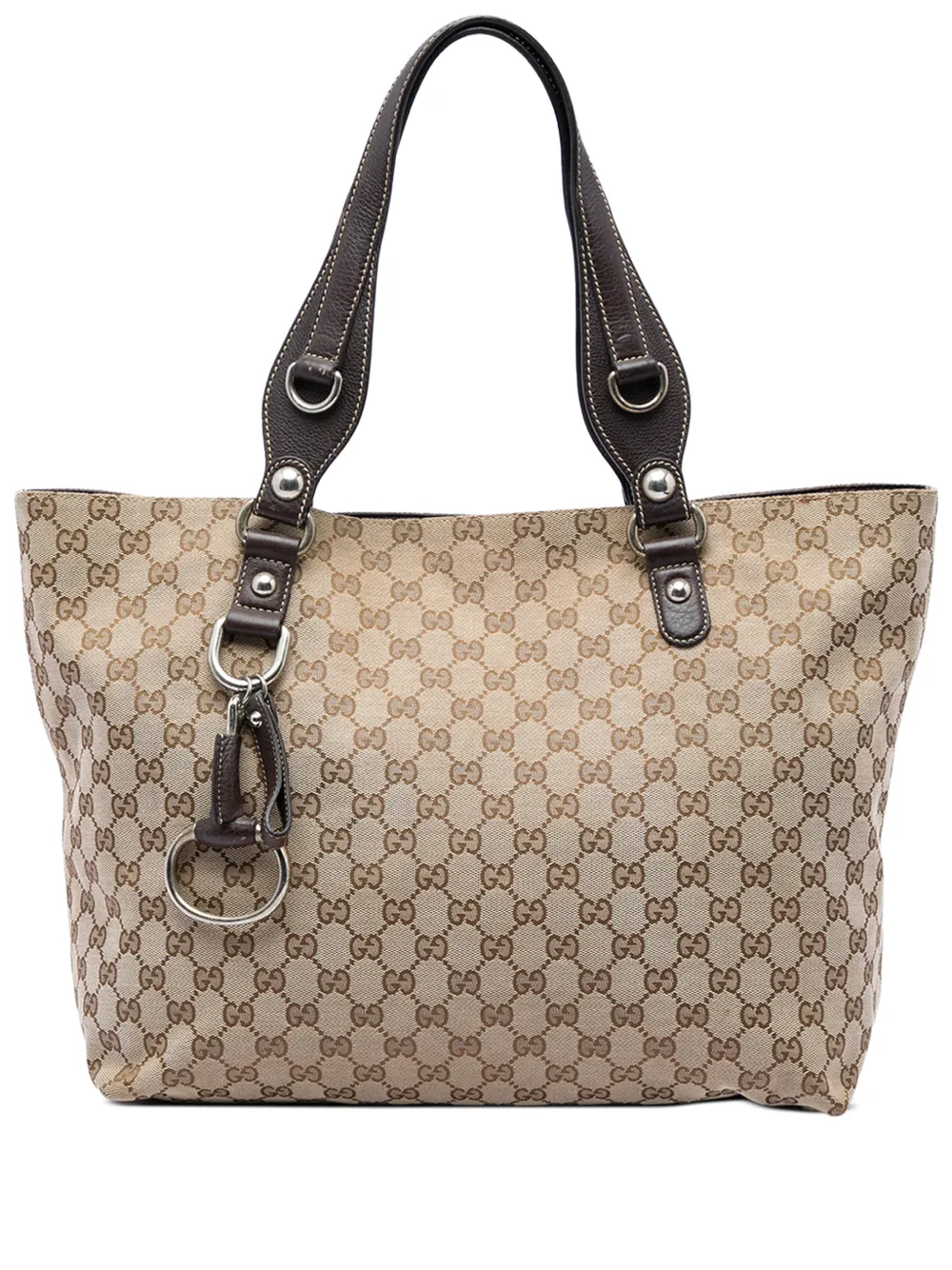 Gucci Pre-Owned 2016-2026 GG Canvas Icon Bit tote bag - Toni neutri