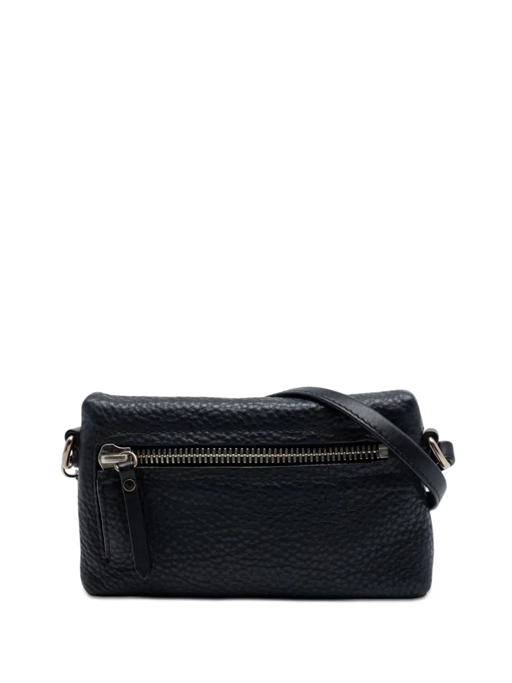 Burberry Pre-Owned 2000-2017 Mini Grainy Calfskin Rossett crossbody bag - Nero