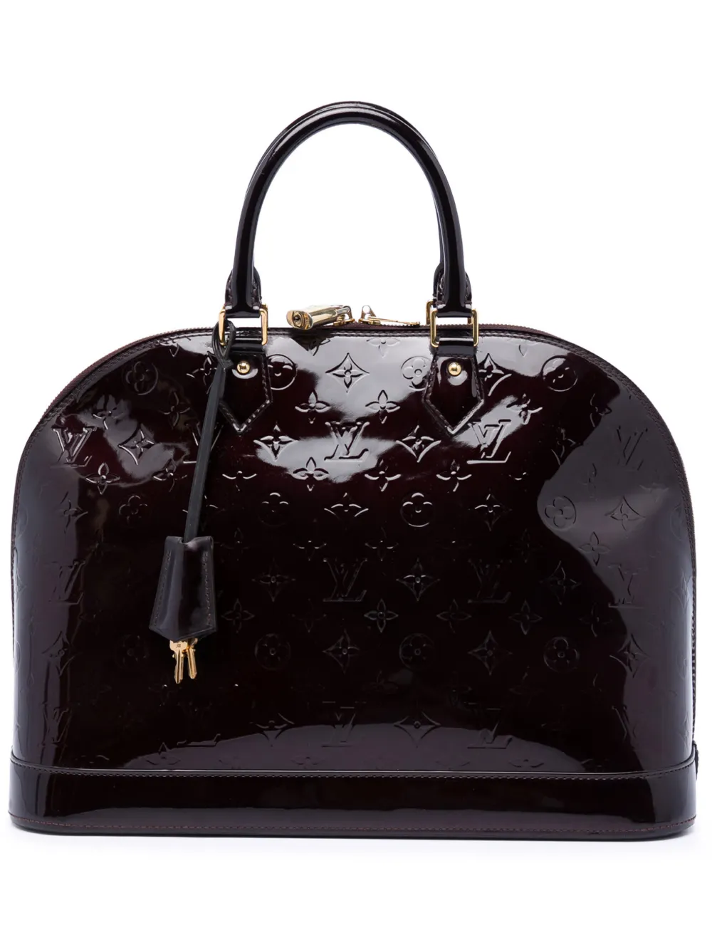 Louis Vuitton Pre-Owned 2009 Monogram Vernis Alma GM handbag - Violett