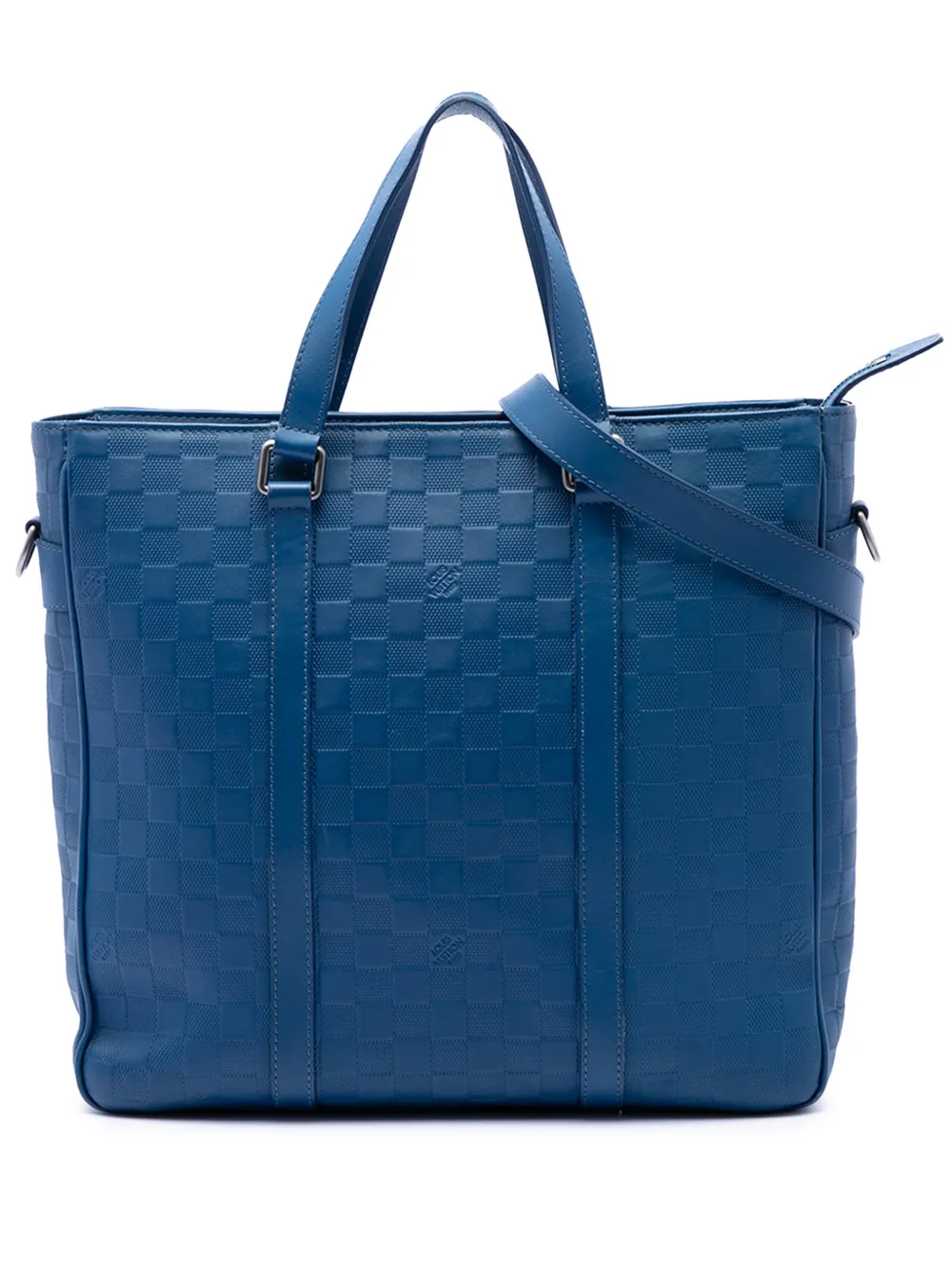 Louis Vuitton Pre-Owned 2013 Damier Infini Tadao PM satchel - Blau