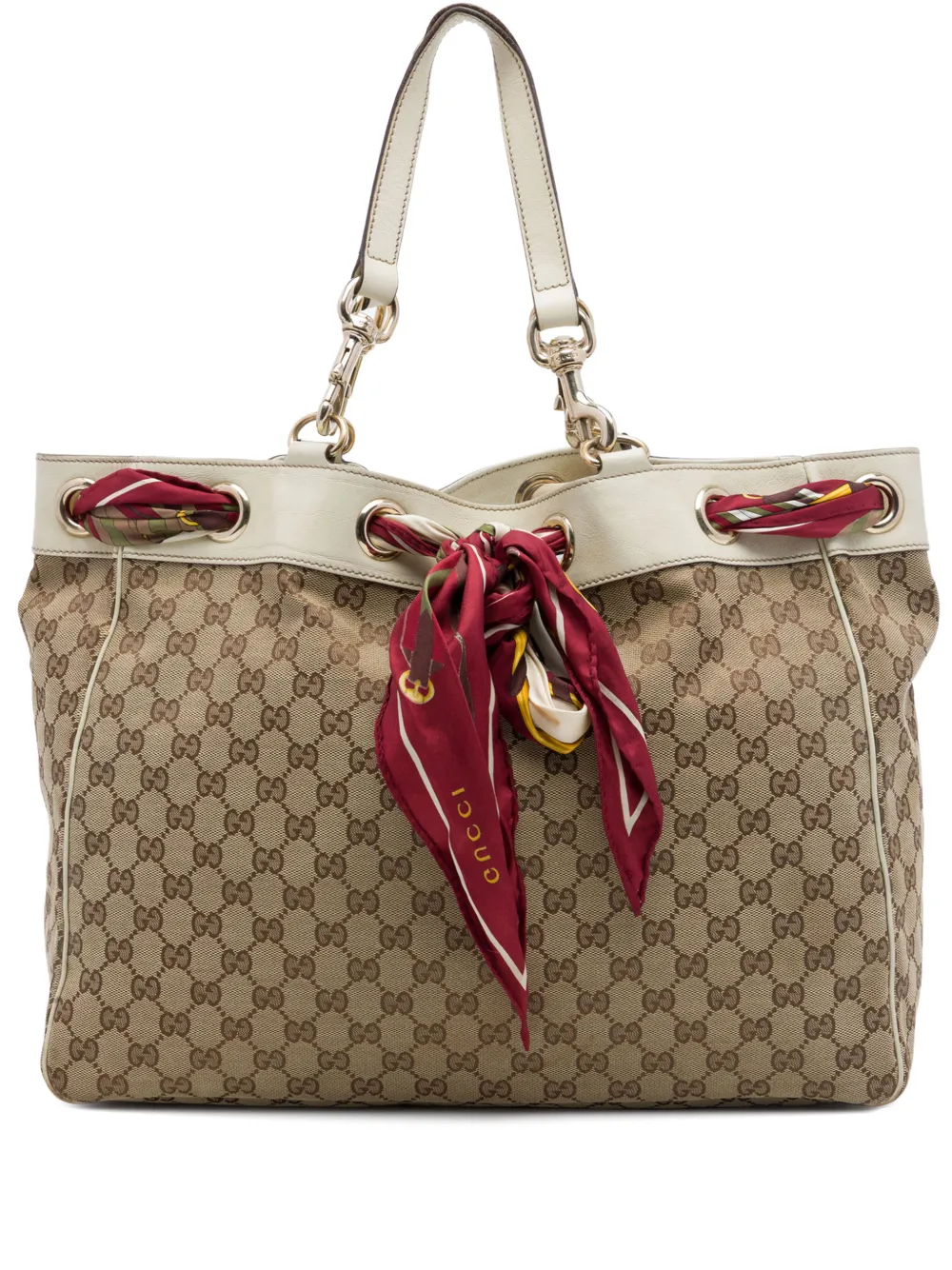 Gucci Pre-Owned 2000-2015 Large GG Canvas Positano tote bag - Toni neutri