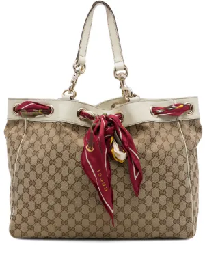Gucci Pre-Owned 2016-2026 GGキャンバス インターロッキングG トート