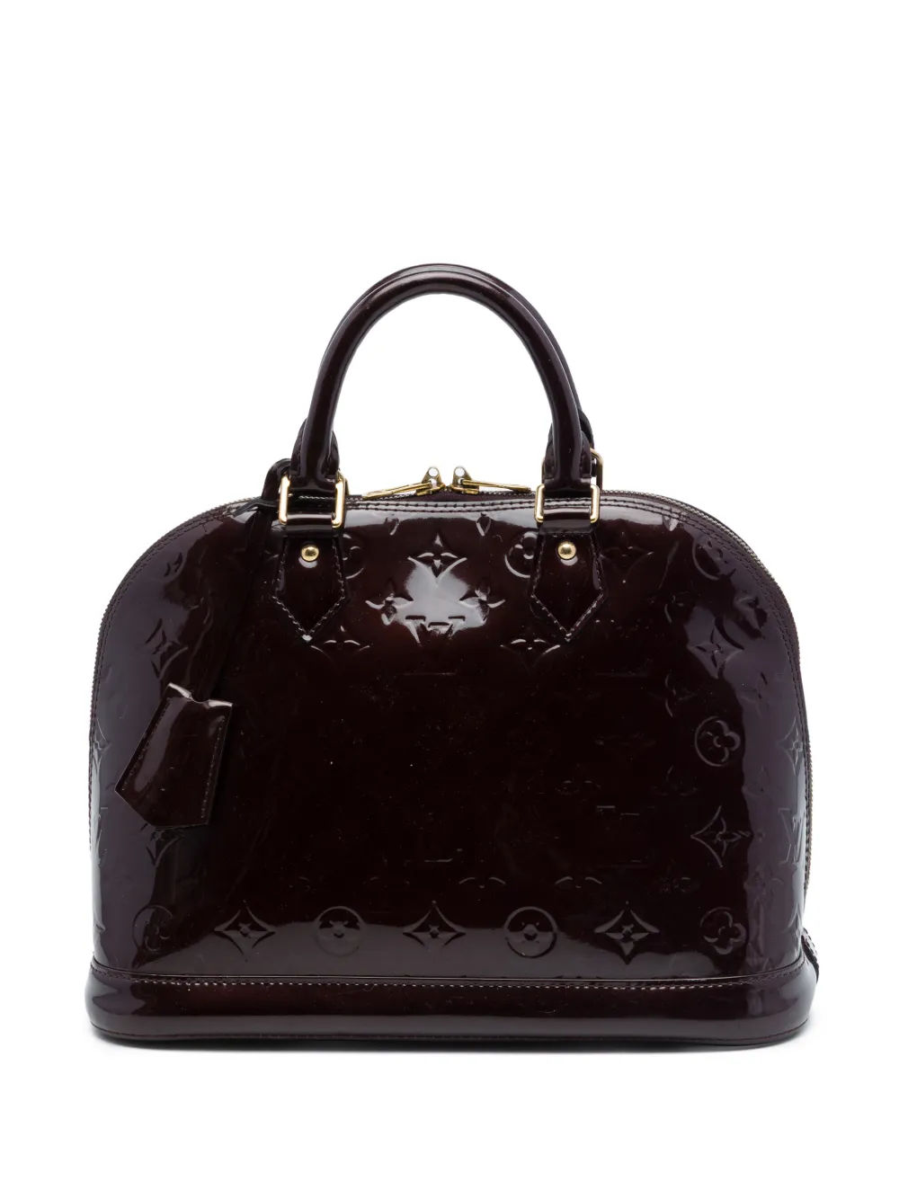 Louis Vuitton Pre-Owned 2014 Monogram Vernis Alma PM handbag - Viola
