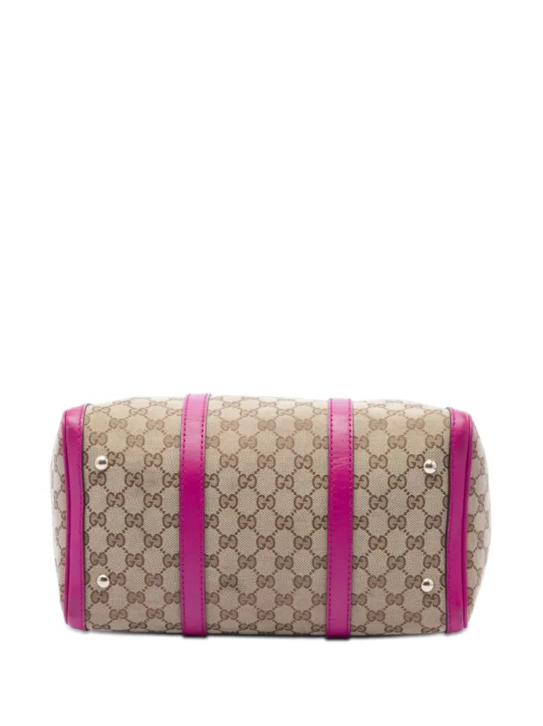Gucci Pre-Owned 2016-2026 ミディアム GGキャンバス ジョイ ボストン