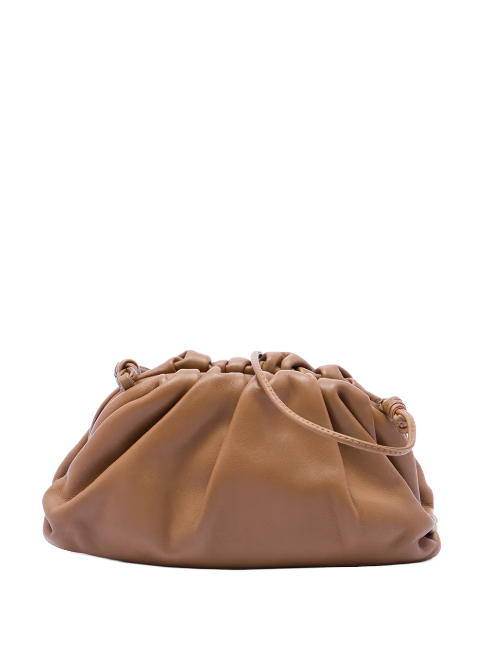 Bottega Veneta Pre-Owned 2012-2026 Lambskin The Mini Pouch crossbody bag - Marrone