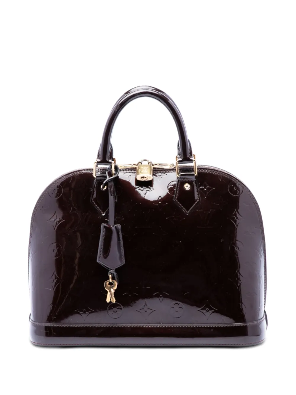 Louis Vuitton Pre-Owned 2000-2020 Monogram Vernis Alma PM handbag - Viola