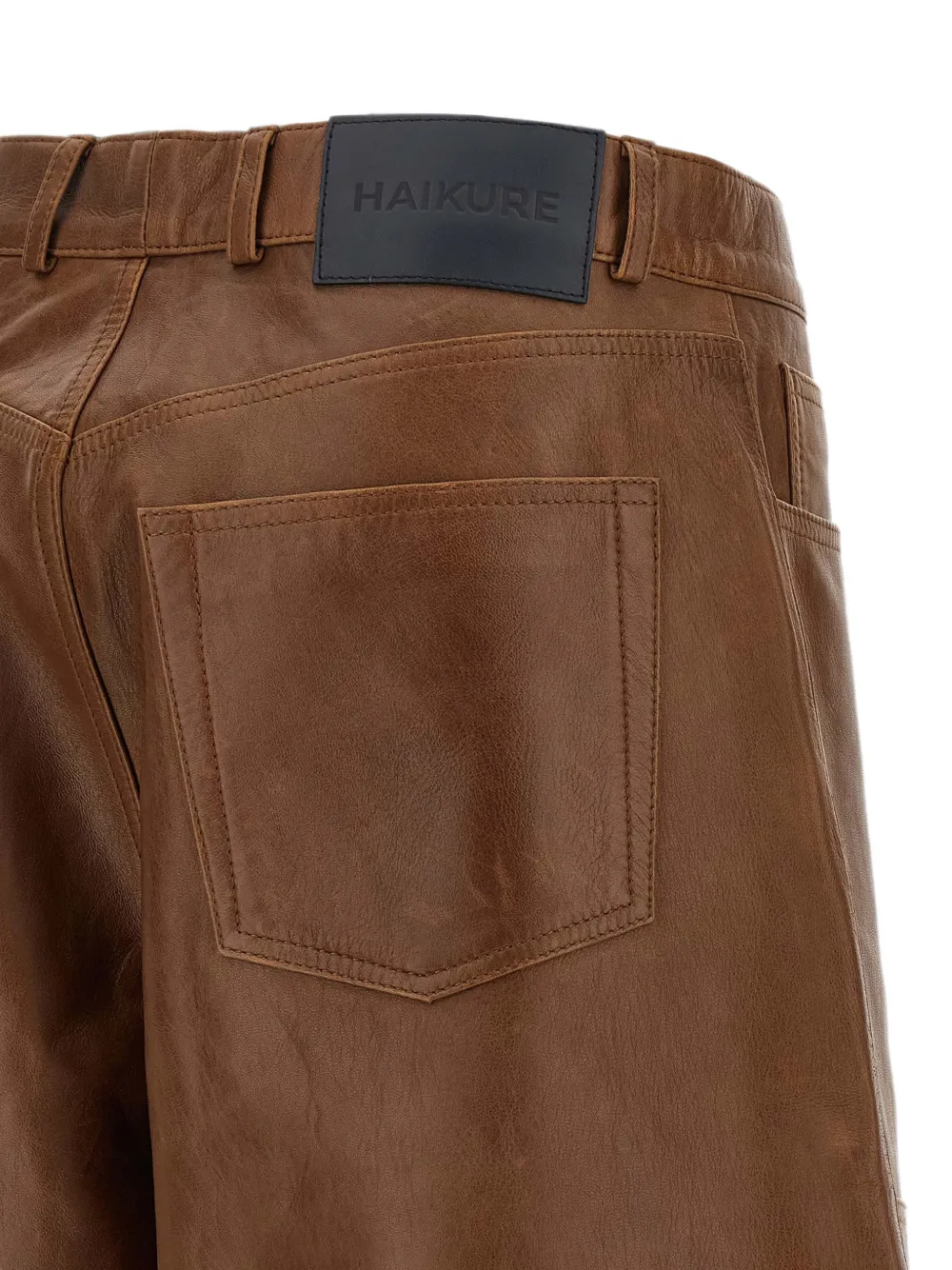 Haikure Legacy shorts met wijde pijpen Bruin