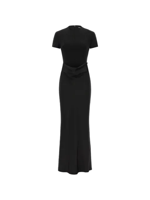 ROTATE BIRGER CHRISTENSEN vestido largo con diseño drapeado