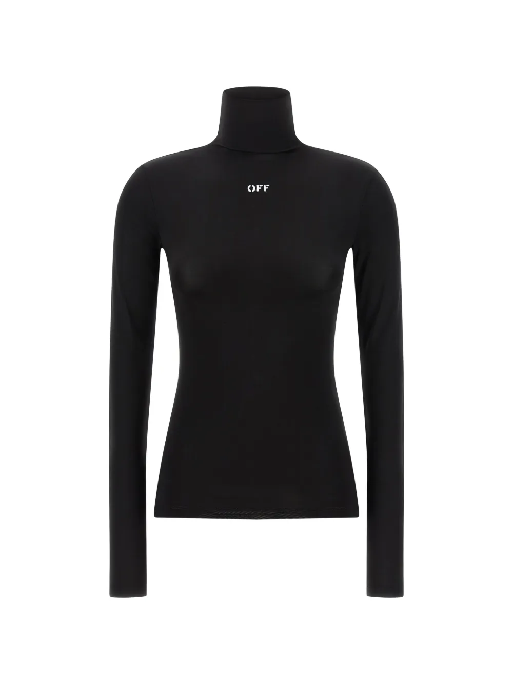 Off-White Off Stamp high-neck sweatshirt - Schwarz