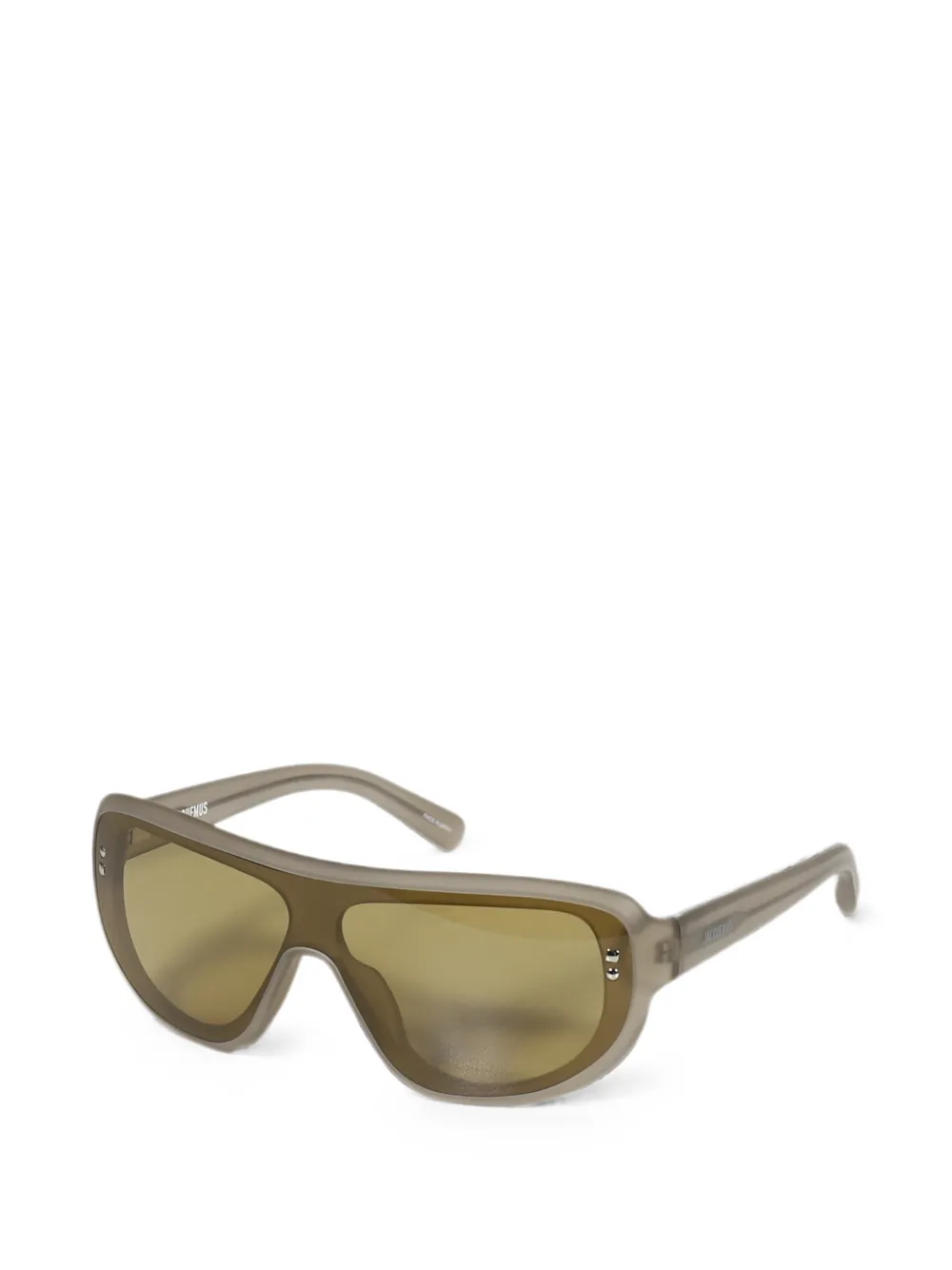 Jacquemus Occhiali da sole con montatura stile pilota - Verde