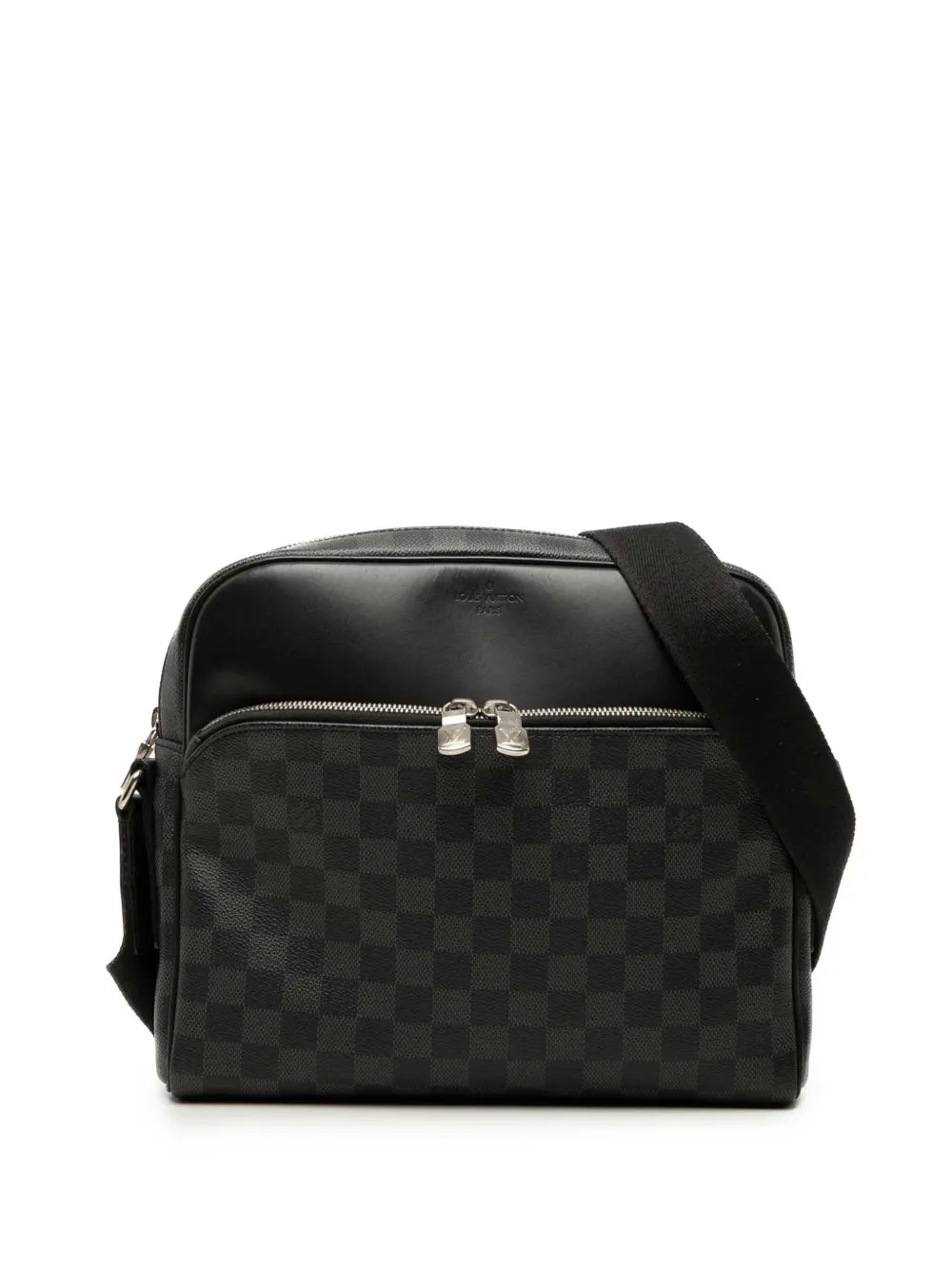Louis Vuitton Pre-Owned 2018 Damier Graphite Dayton Reporter PM crossbody bag - Schwarz