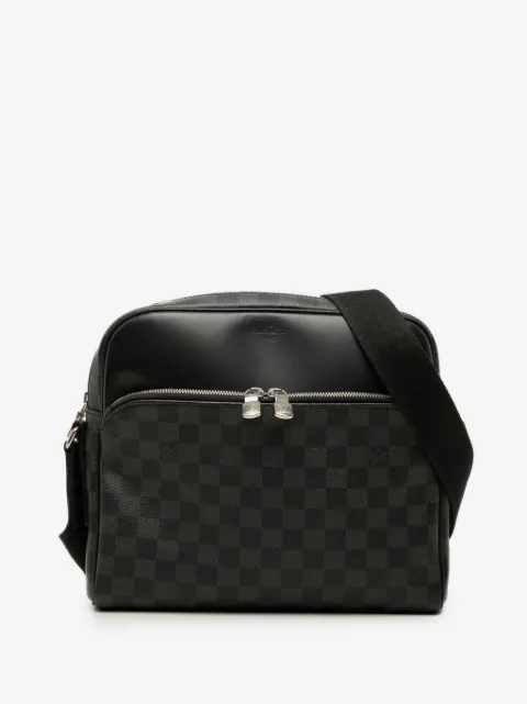 Louis Vuitton Pre-Owned 2018 Damier Graphite Dayton Reporter PM crossbody bag