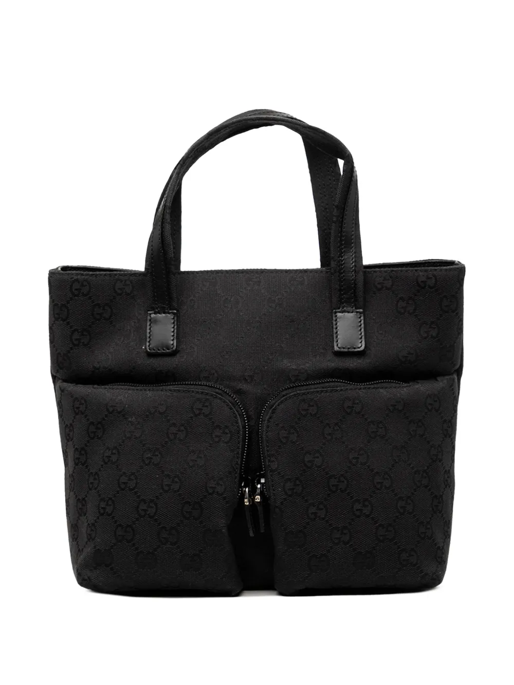Gucci Pre-Owned 2000-2015 GG Canvas handbag - Nero