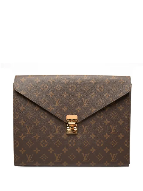 Louis Vuitton Pre-Owned 1990-2026 Monogram Mark Folder clutch bag