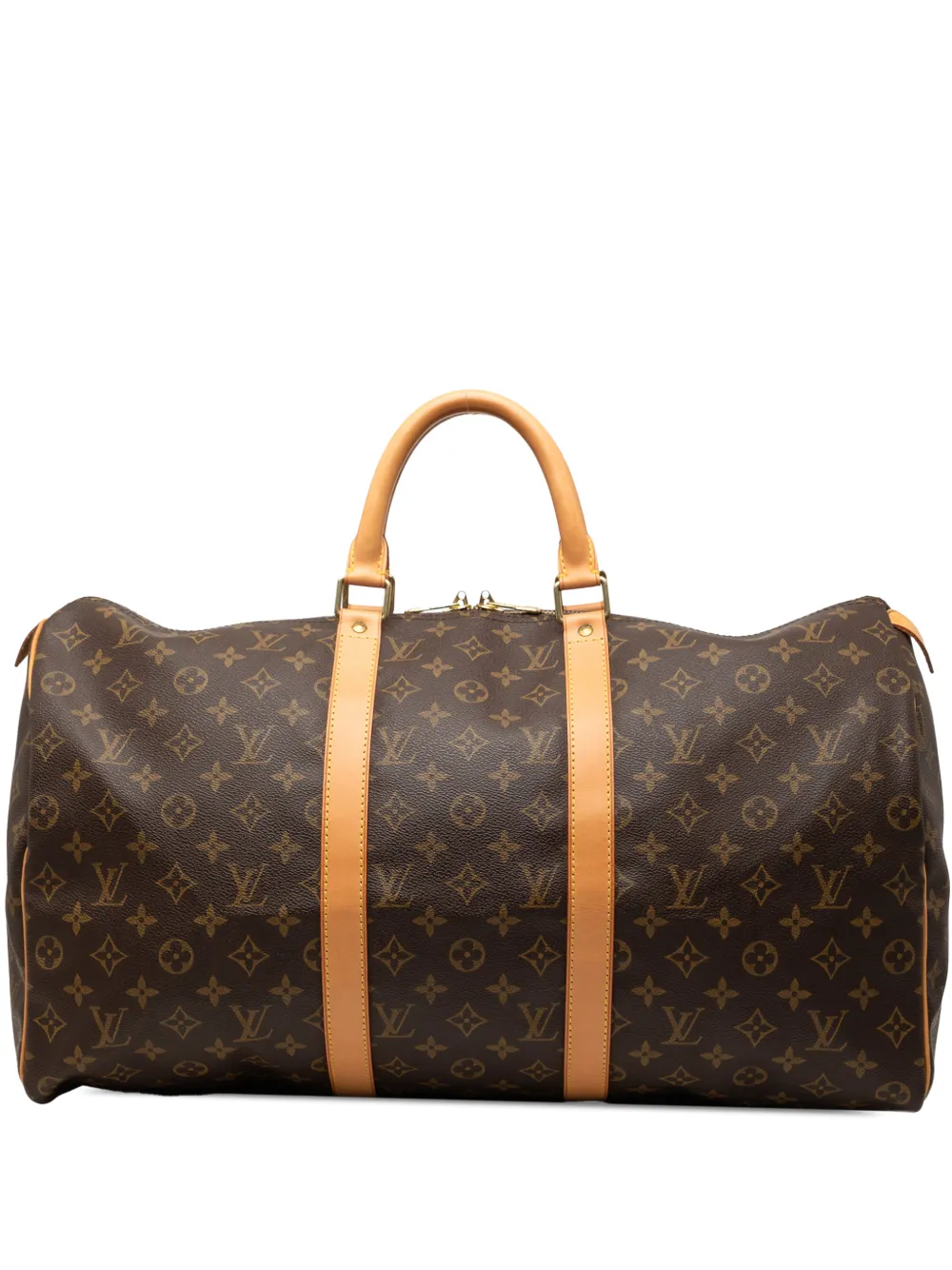 Louis Vuitton Pre-Owned 2002 Monogram Keepall 50 travel bag - Marrone