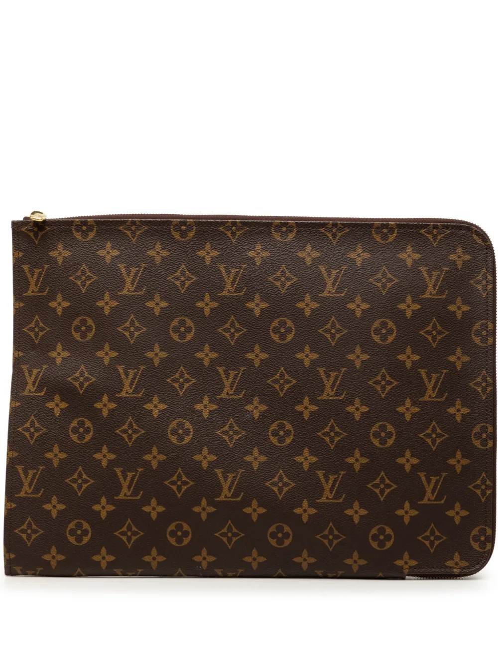 Louis Vuitton Pre-Owned 1999 Monogram Poche Documents Portfolio business bag - Marrone