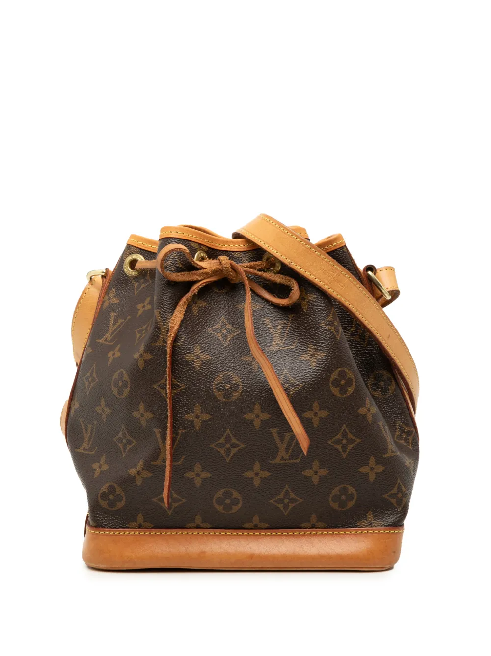 Louis Vuitton Pre-Owned 2018 Monogram Noe BB bucket bag - Marrone