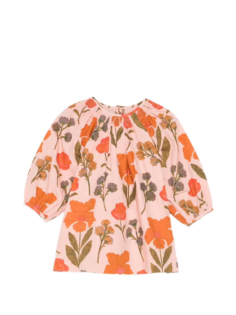 Bonpoint Muce floral dress - Pink