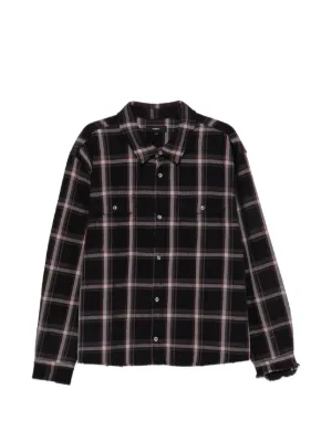 WTAPS チェック シャツ | ブルー | FARFETCH JP
