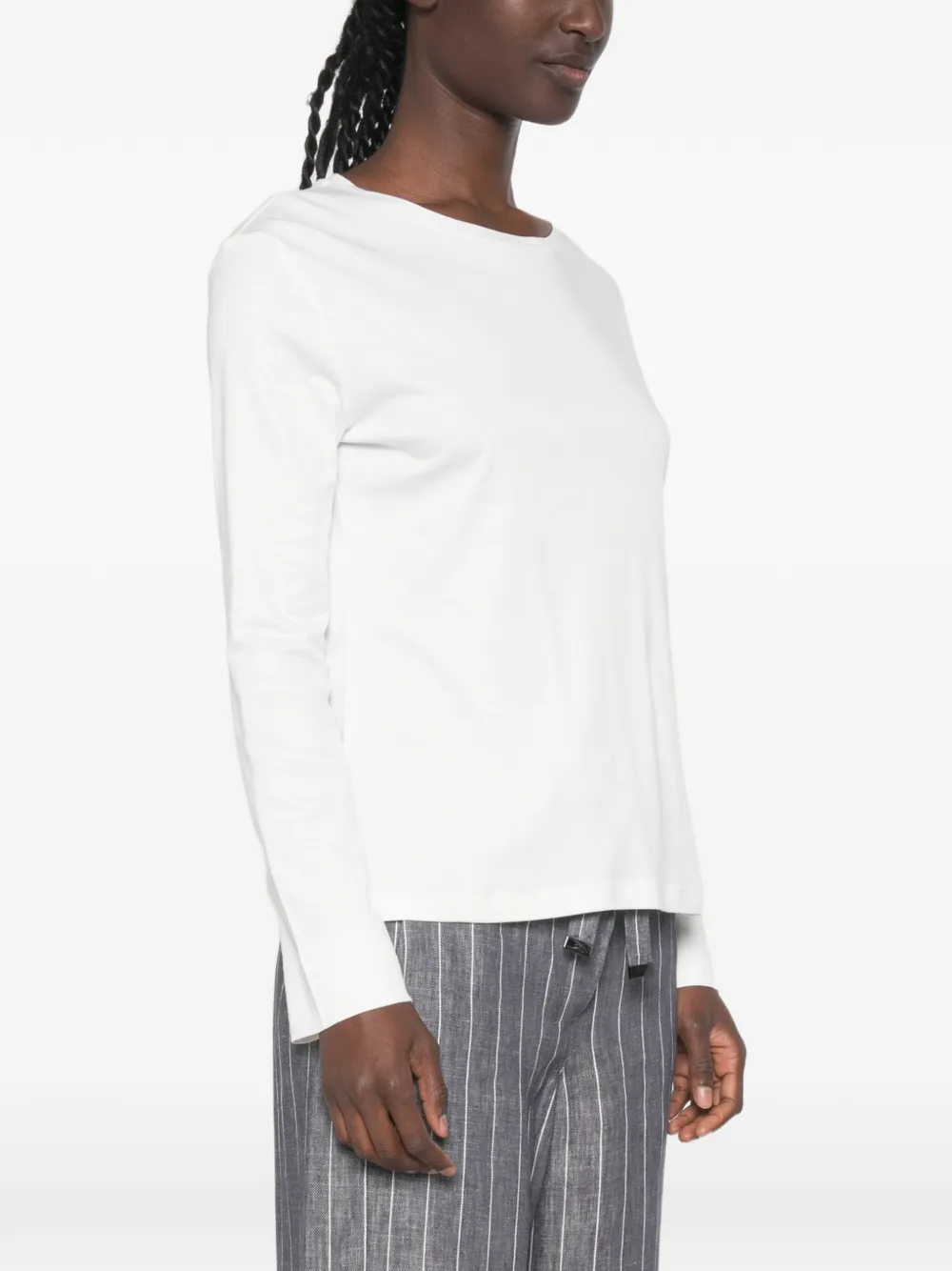 'S Max Mara T-shirt met lange mouwen Grijs