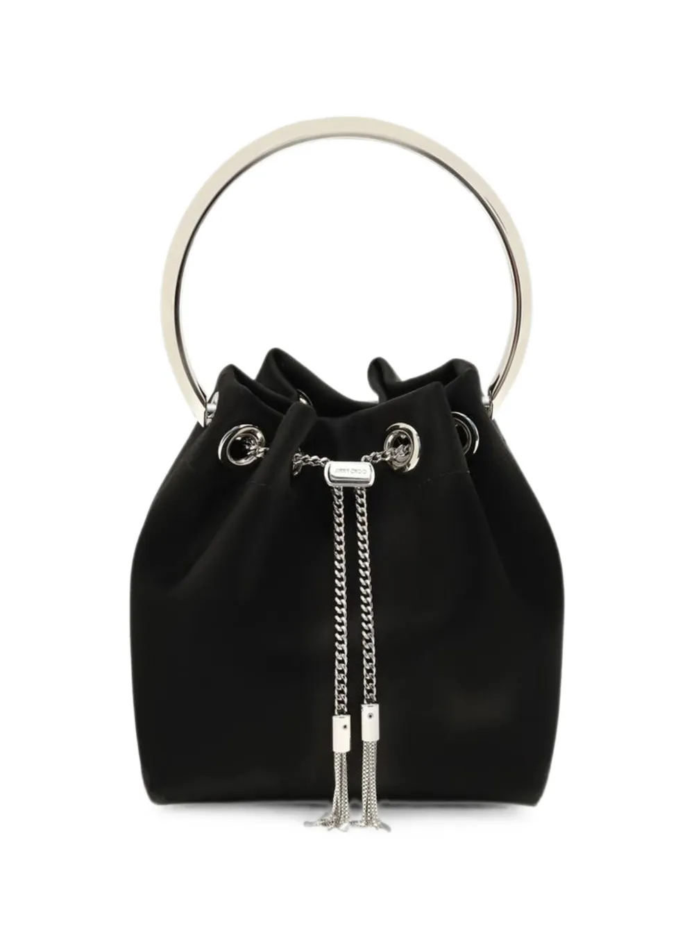 Jimmy Choo Borsa a secchiello Bon Bon - Nero