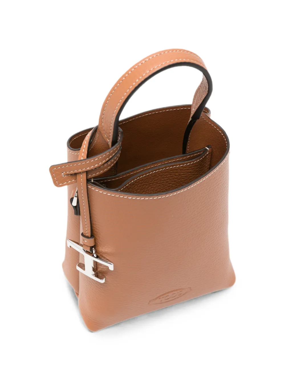 Tod's T Timeless leren shopper Bruin